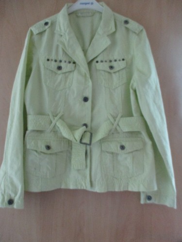 Jacke blazer mit gürtel - -,
